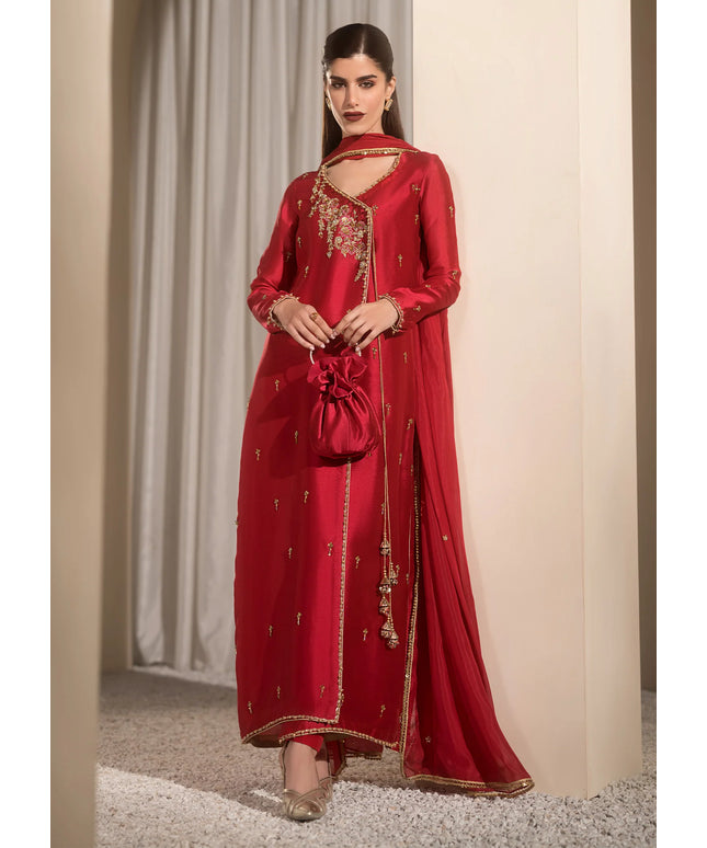 Spice | Pink Pure SIlk Tissue Anghrakha