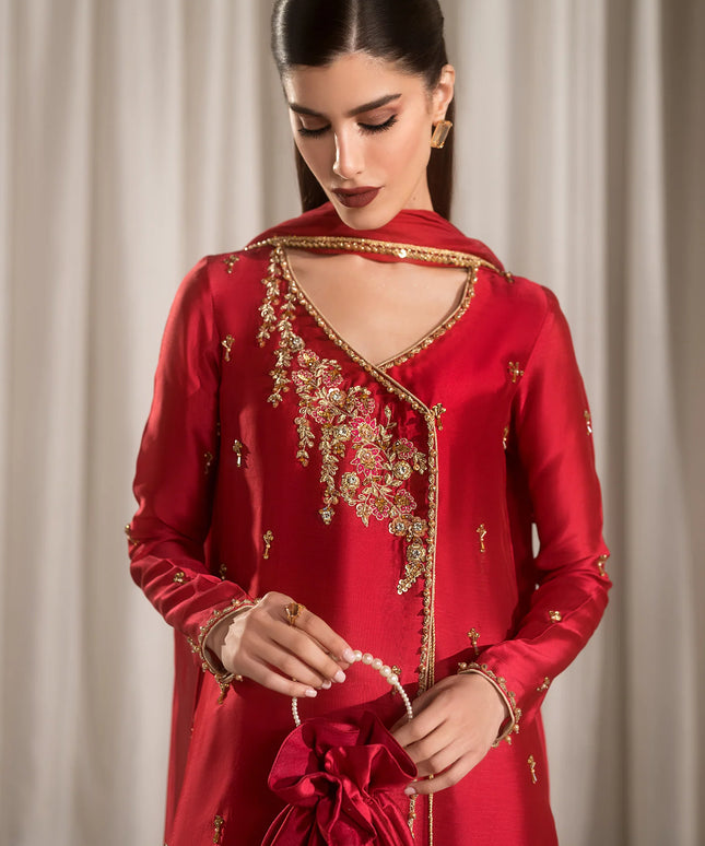 Spice | Pink Pure SIlk Tissue Anghrakha