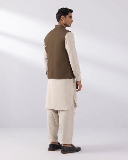 Rust Tropical Waistcoat