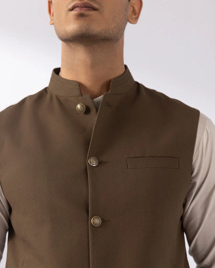Rust Tropical Waistcoat