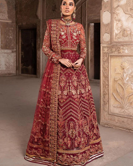 Nuraani  |  Wedding Wear Embroidered Lehenga