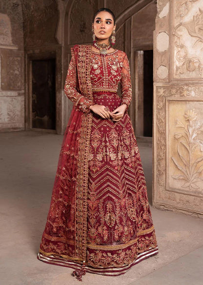 Nuraani  |  Wedding Wear Embroidered Lehenga