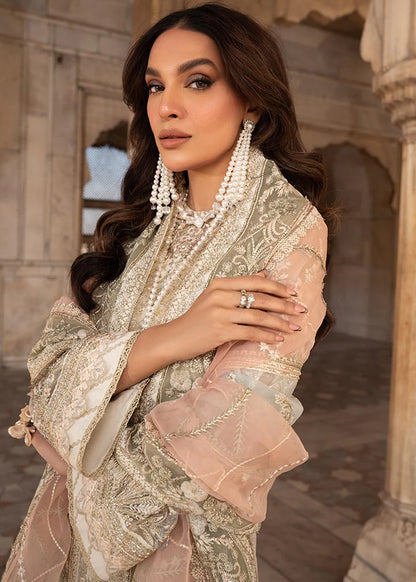 Zunia | Festive Wear Embroidered Sharara