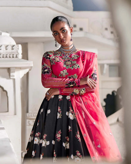 Bano | Wedding Wear Embellished Lehenga