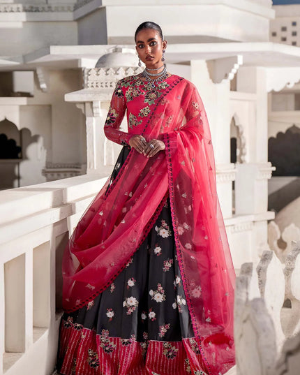Bano | Wedding Wear Embellished Lehenga