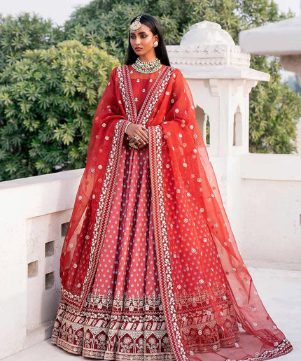 Afreen | Wedding Wear Embroidered Lehenga