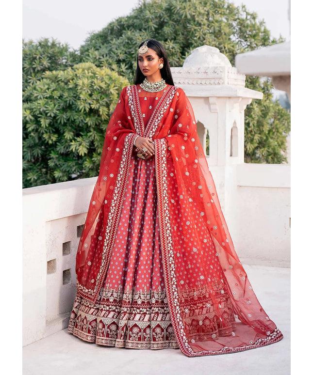 Afreen | Wedding Wear Embroidered Lehenga