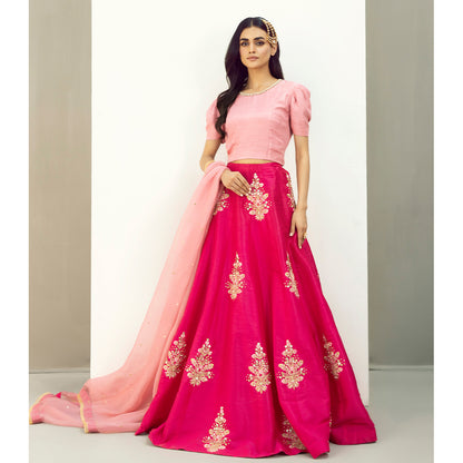 ZOHAN | Silk Embellished Lehenga Choli