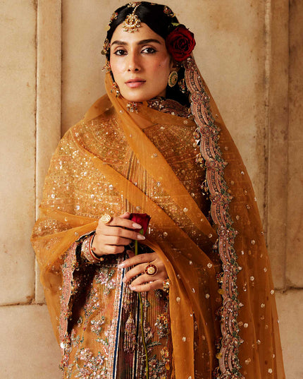 Hussain Rehar | Festive Wear Embellished Churidar