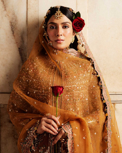 Hussain Rehar | Festive Wear Embellished Churidar