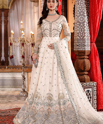 Maria B | Luxury Formals Embroidered Gown