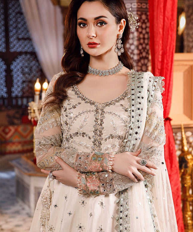 Maria B | Luxury Formals Embroidered Gown