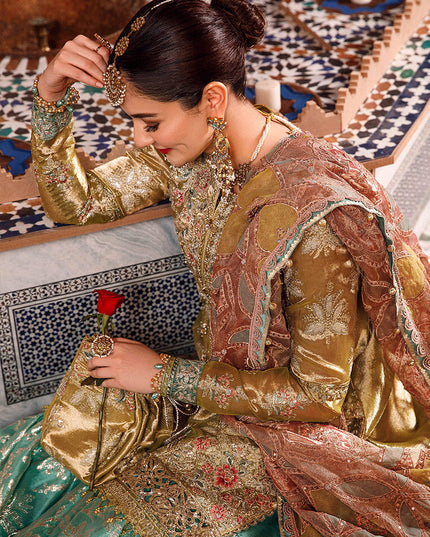 Maria B | Luxury Formals Embroidered Gharara