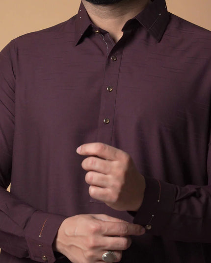 Maroon Shalwaar Kameez