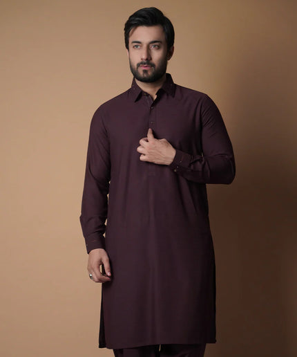 Maroon Shalwaar Kameez