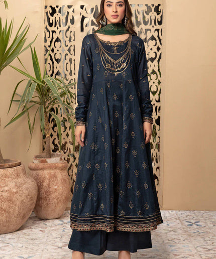 Maria B | Black Embroidered Lawn Suit