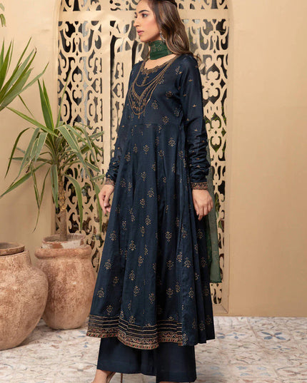 Maria B | Black Embroidered Lawn Suit