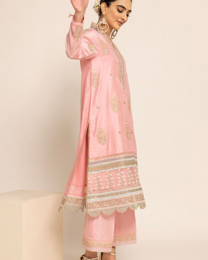 1 Piece | Embroidered Cotton Kurta