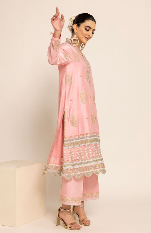 1 Piece | Embroidered Cotton Kurta