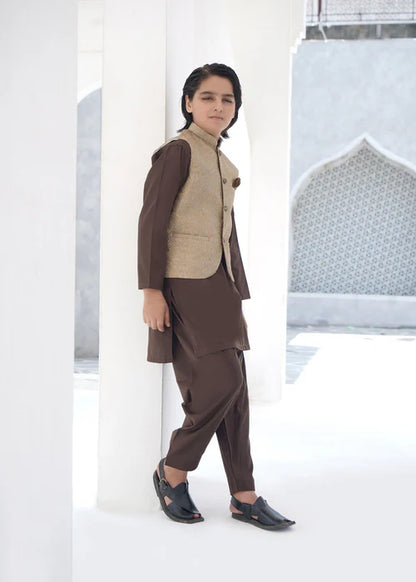 3 Piece | Boys Shalwar Kameez Set