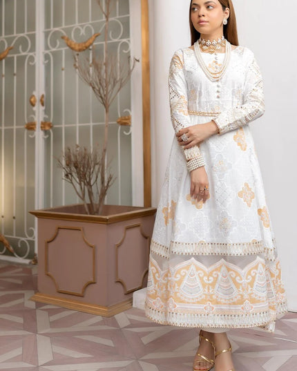 Embroidered Maxi Dress
