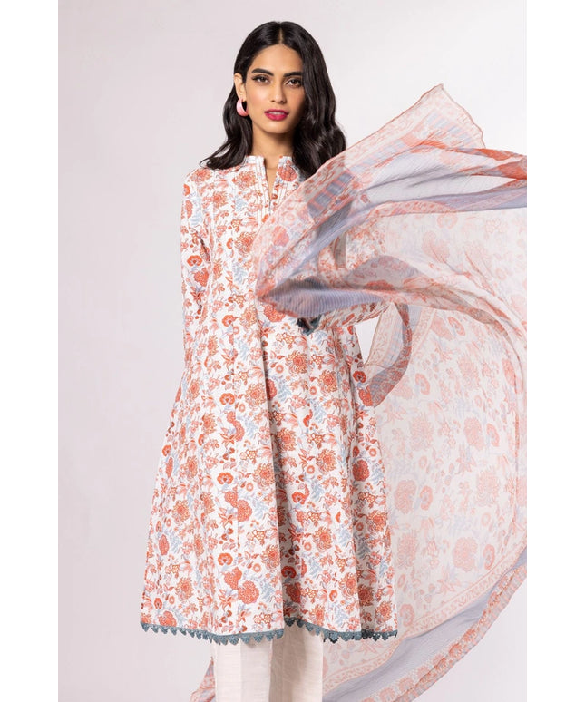 Women's 2-Piece Khaddar Suit 
