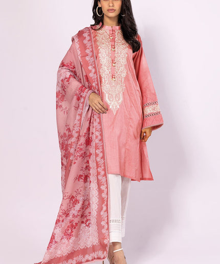 Women's Floral Pink Suit