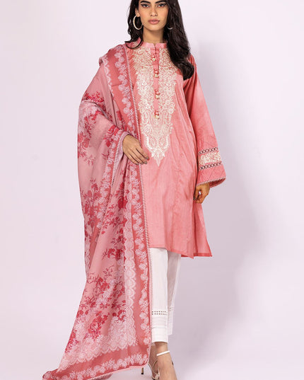 Women's Floral Pink Suit