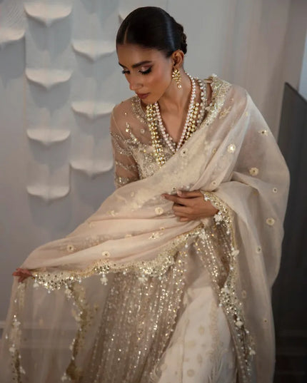 Sana Safinaz | Embellished Wedding Wear Gown