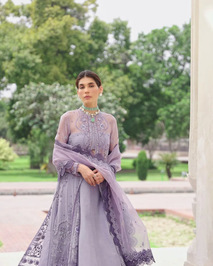 Rumeysa | Chiffon Embroidered Lehenga