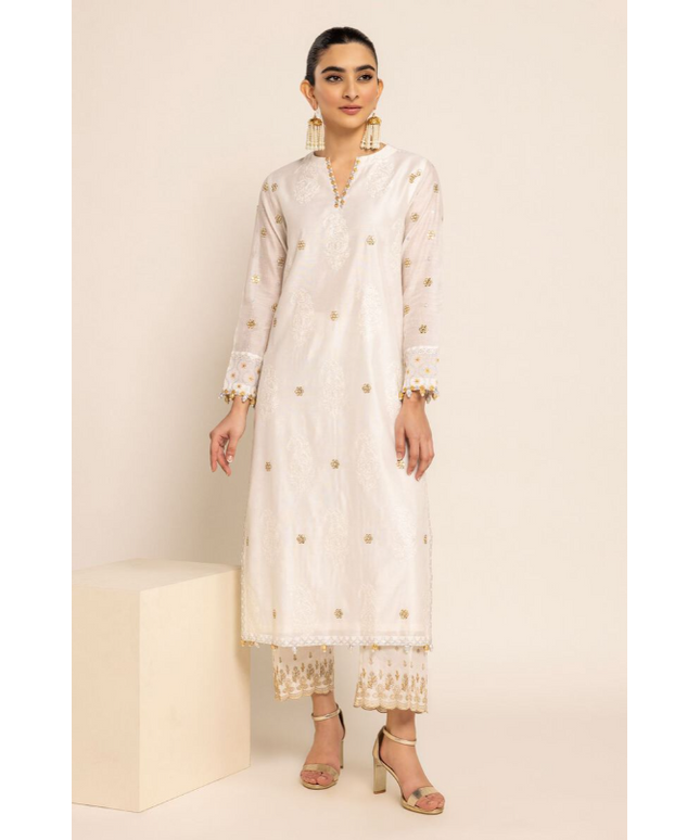 1 Piece | Embroidered Kurta