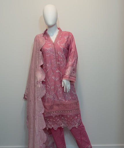Peony Embroidered