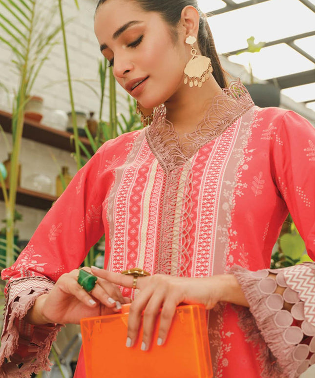 1 Piece | Rang Rasiya Printed Lawn Kurta