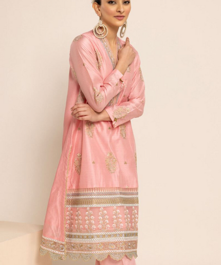 1 Piece | Embroidered Cotton Kurta